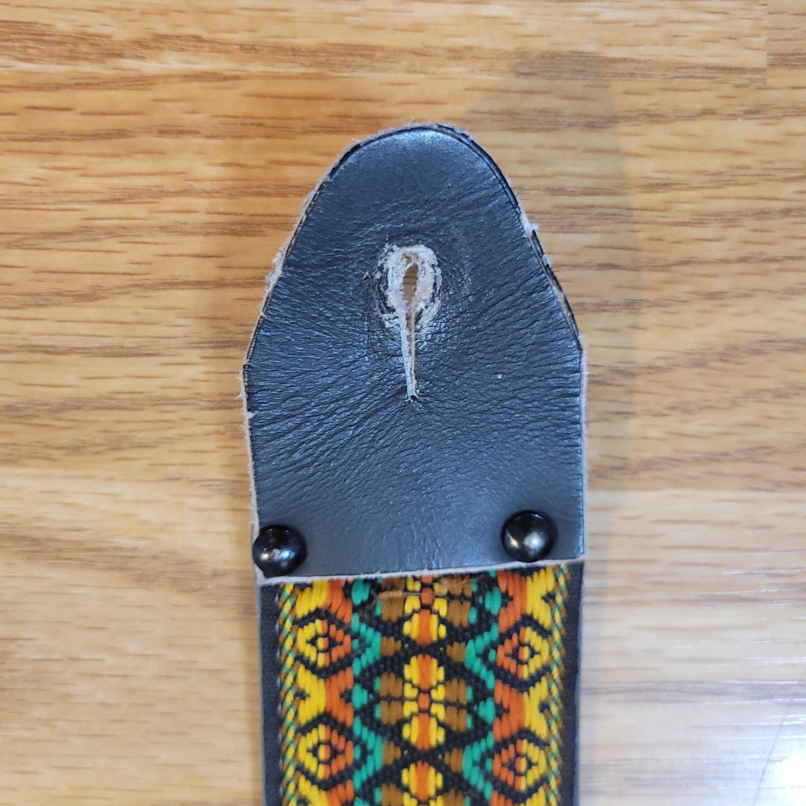 Vtg Ace Guitar Strap RARE Color Combo Woodstock USA Made Hendrix