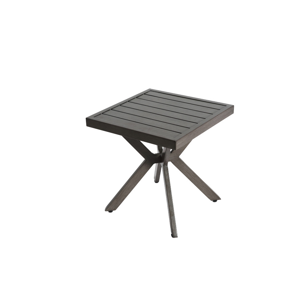 17.72in*17.72in*18.5in Aluminium Cast Table