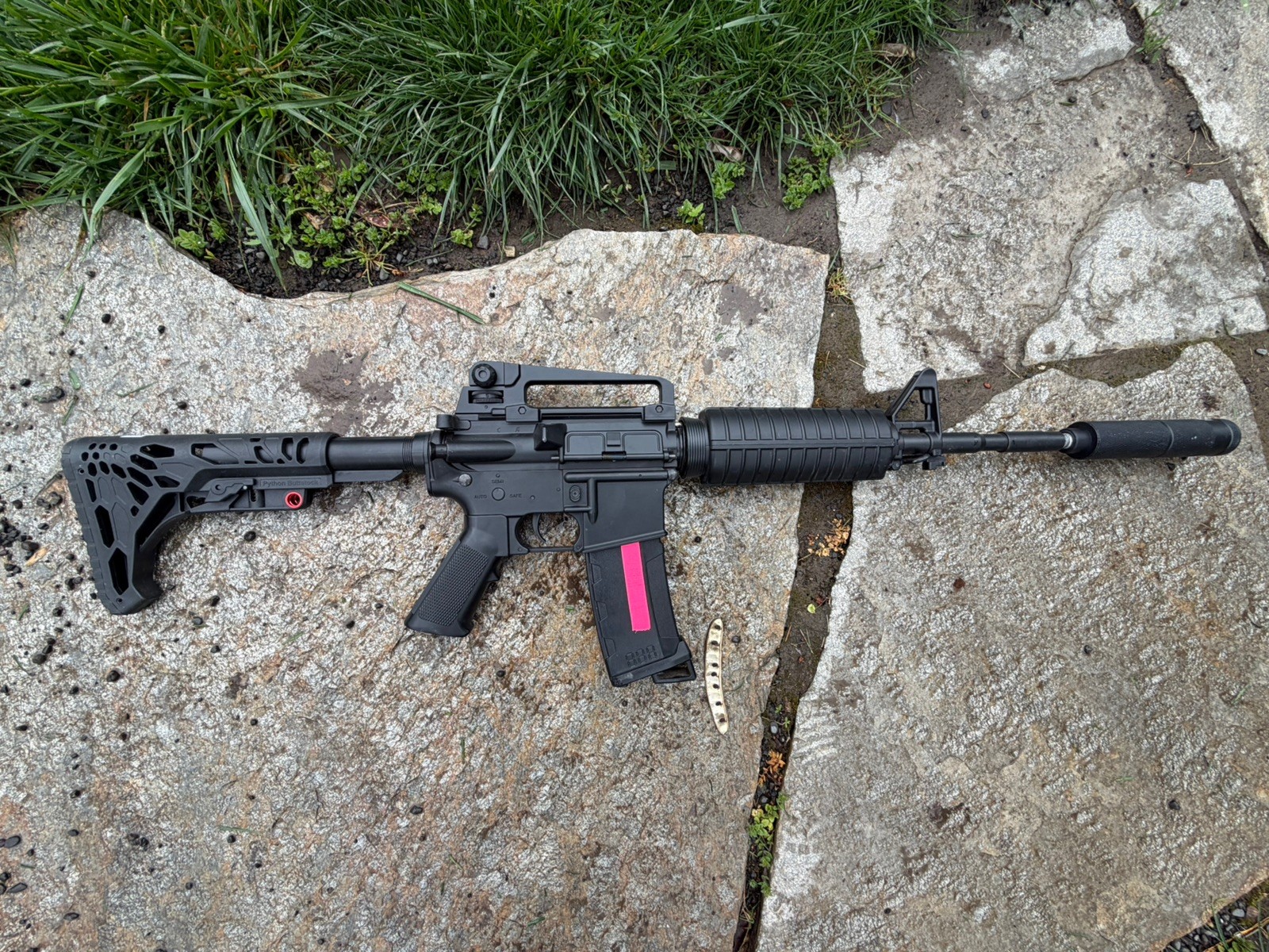 Lancer Tactical lT-03B Carbine Airsoft AEG rifle Black