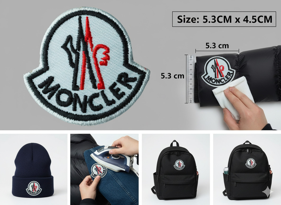Moncler Replacement Sports Embroidered| Iron on sew on patch badge pack of 20 ..