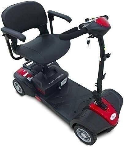EV Rider MiniRider Lite 4-Wheel Mobility Scooter with Basket, 12Ah Battery,...