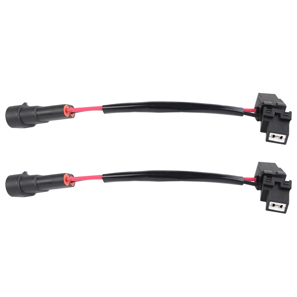 Conversion Wire 9005 HB3 to H1 Two Harness Bulb Headlight H Replace Adapter OE
