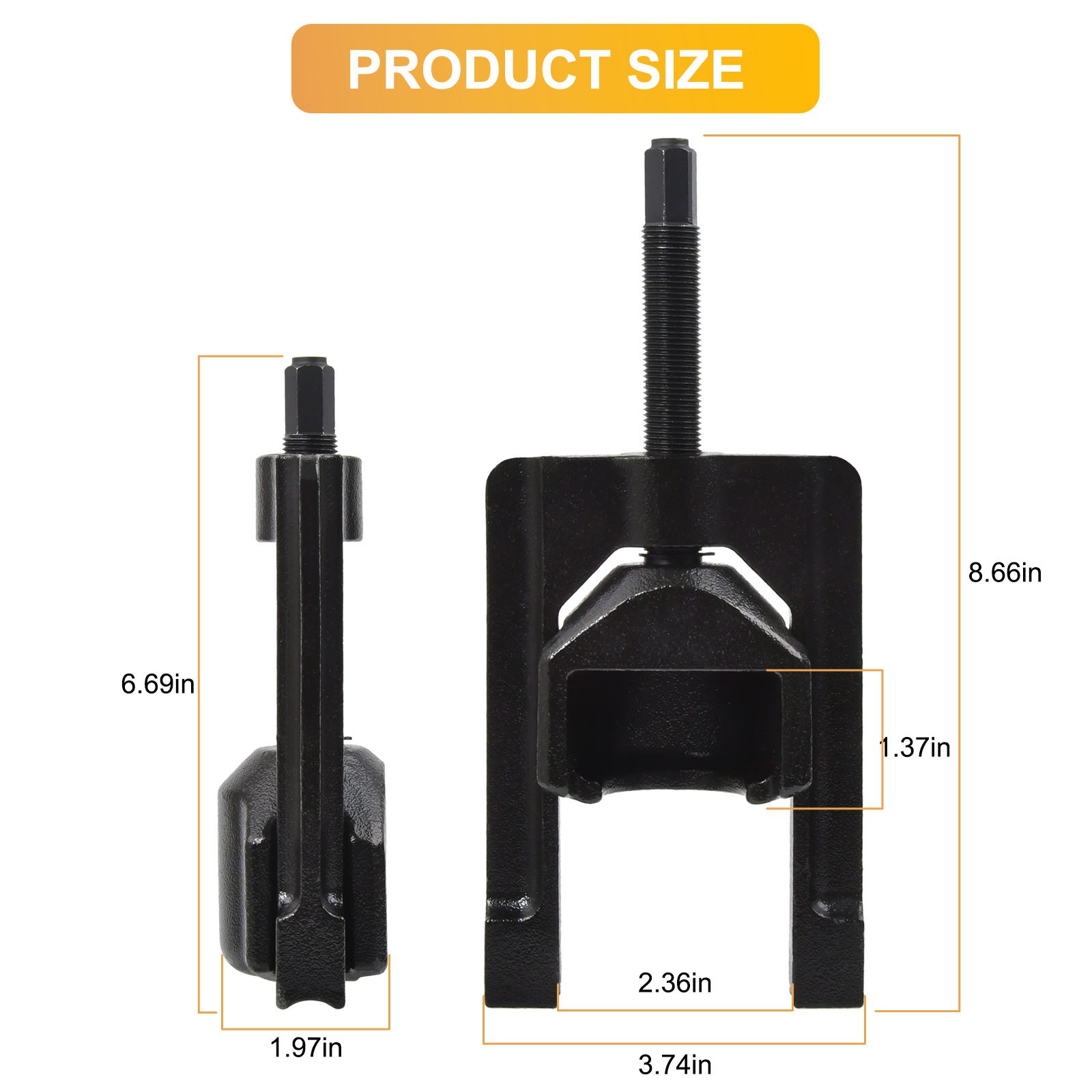 Heavy Duty Universal Joint Puller Press Removal U Joint Tool Class 1-3 10105 US