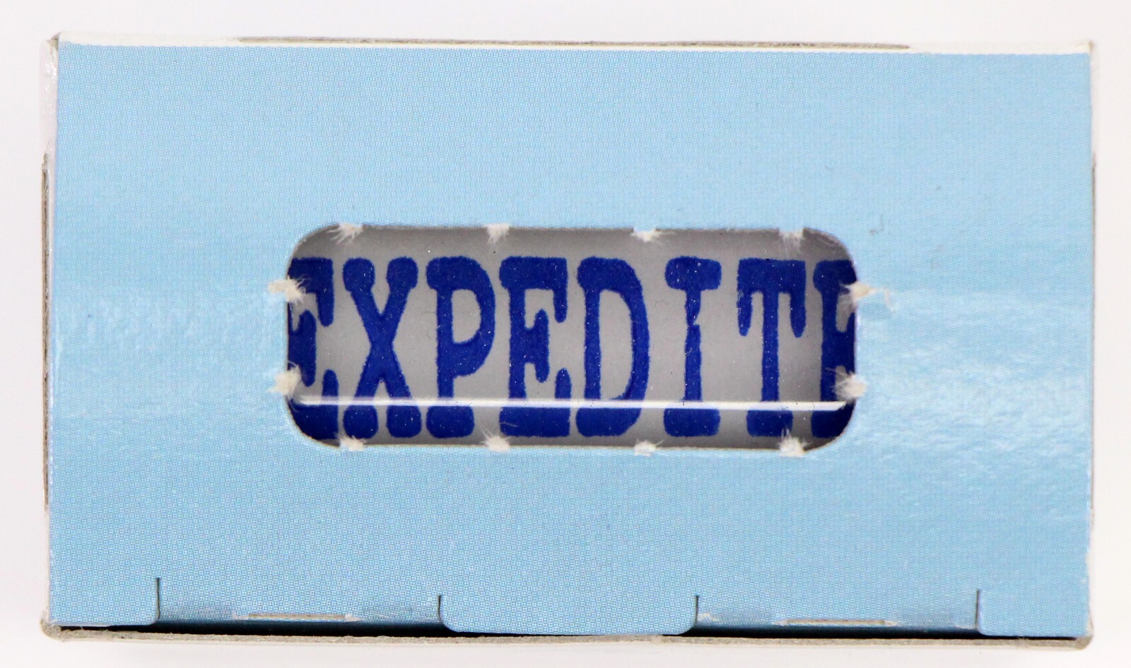 Expedite Self Inking Stamp Blue Ink Trodat Printy 4911 Simply Stamps NEW in Box