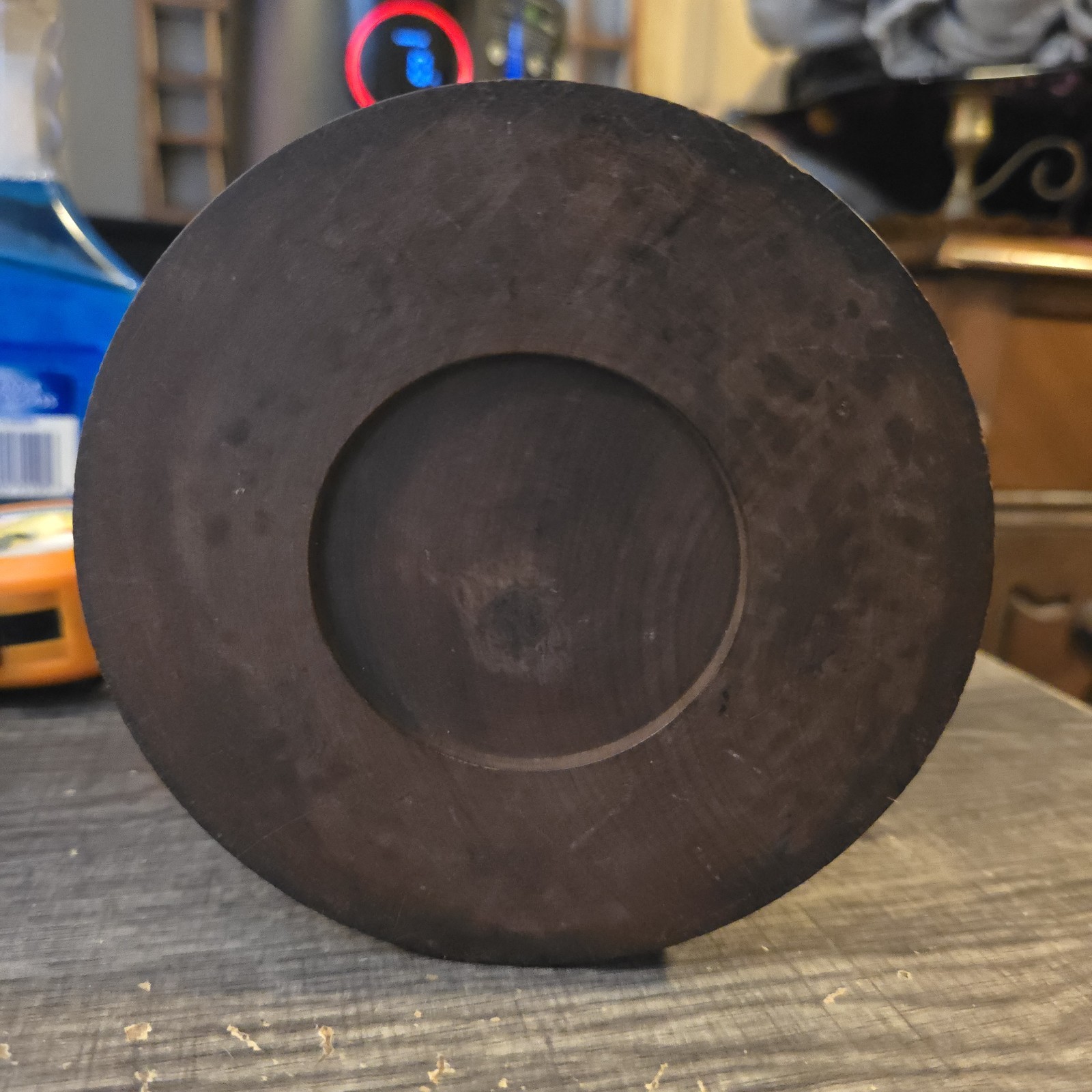 antique round cigarette dispenser Rare Find