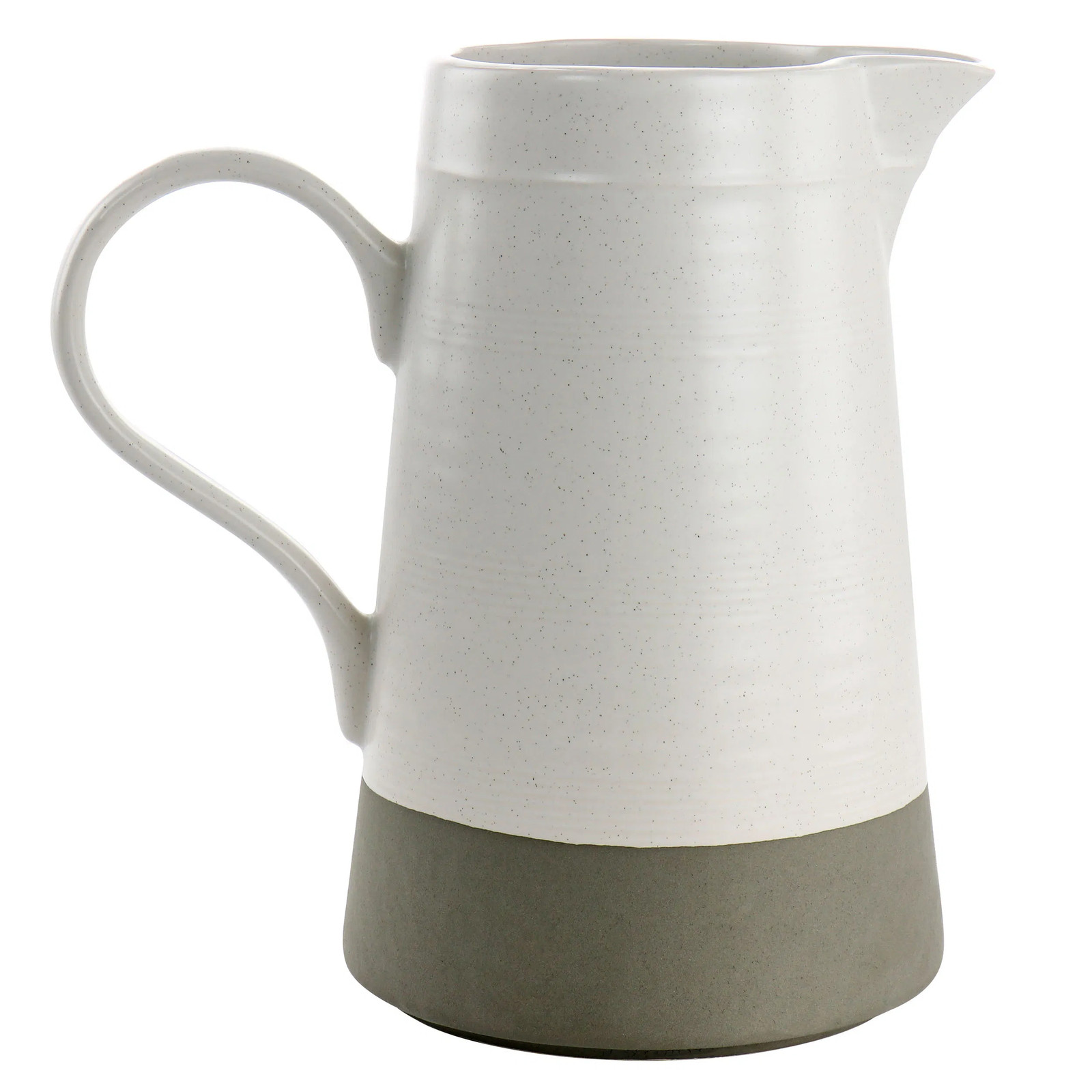 Bee and Willow Milbrook Large 60oz Serving Pitcher in Off-White