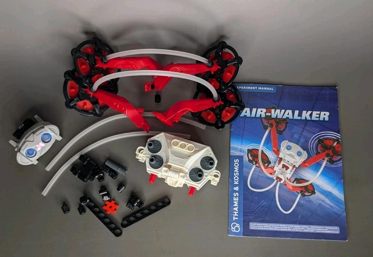 Thames & Kosmos Air Walker STEM Kit - Air Pressure & Suction - Engineering Toy