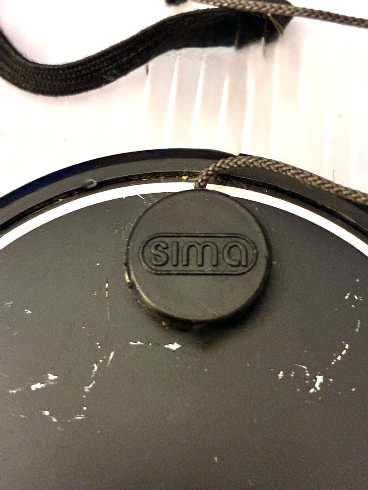 Sima Camera Lens Cap With string Vintage Genuine Read
