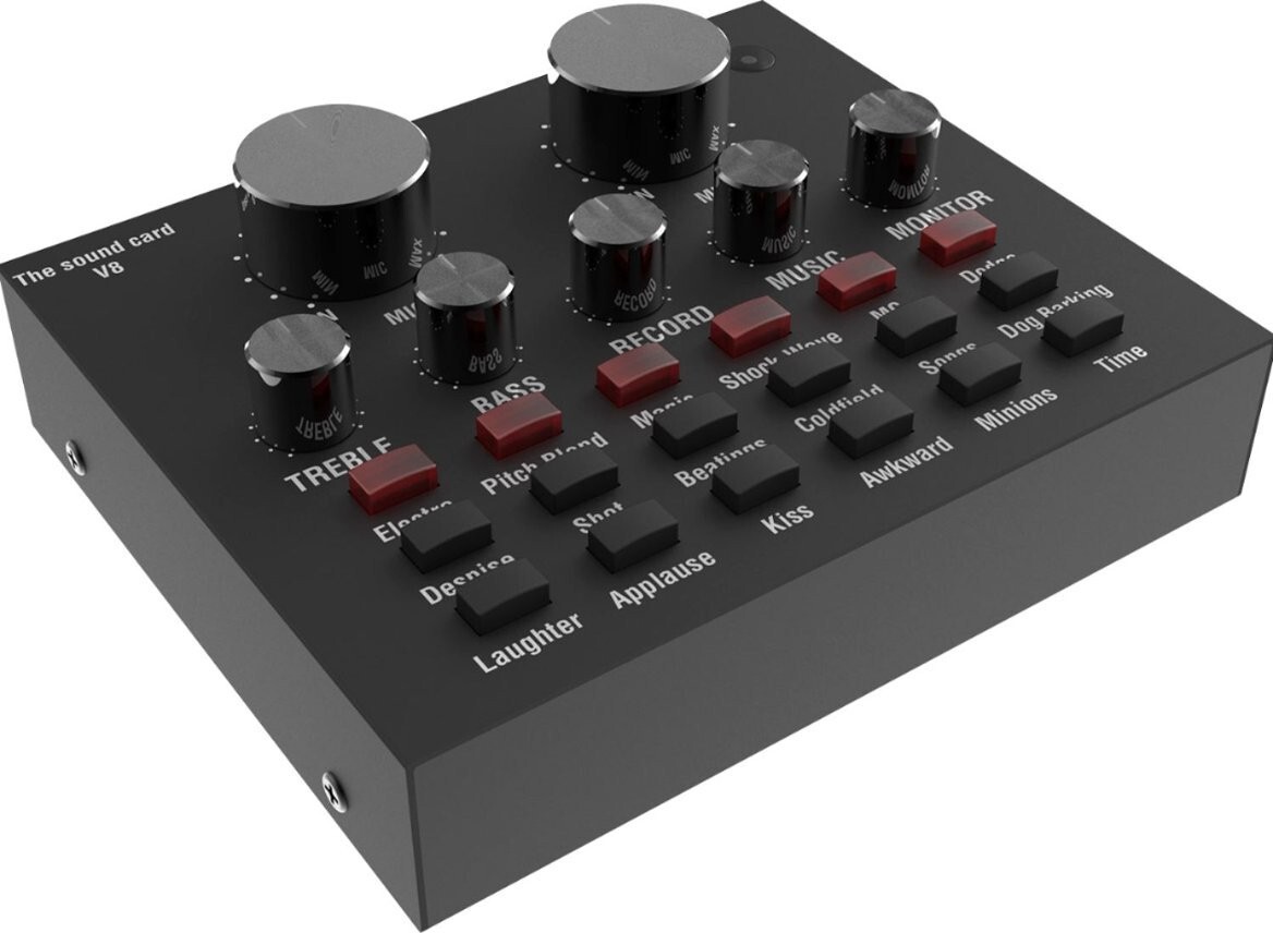Tzumi On-Air Wave Mixer Bluetooth/Wired Multi-Channel Interface (7829BB) G1