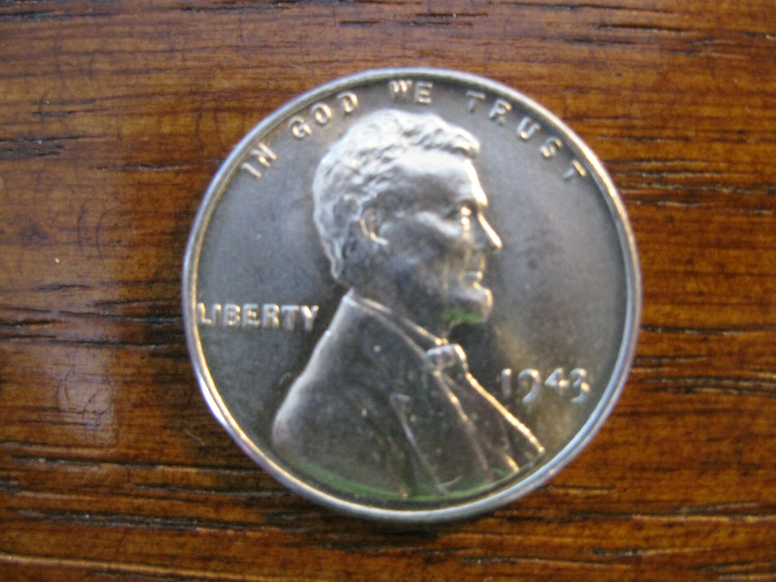 1943 Lincoln "Steel" Wheat Cent Ch/Gem BU! #20506