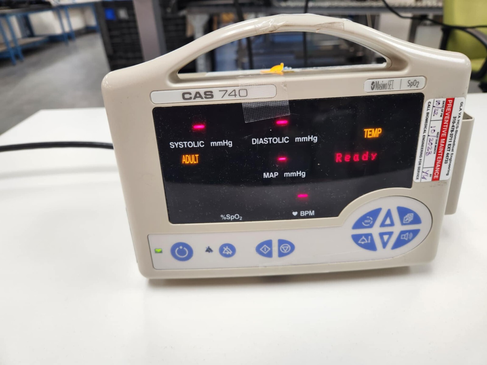 Cas 740 Patient Vital Signs Monitor - No Cords