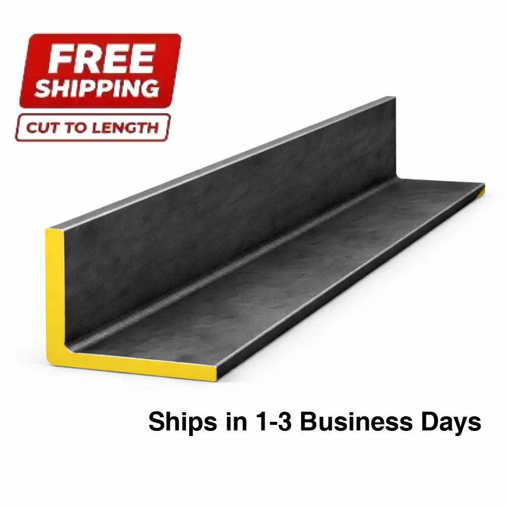 Angle Iron - 2" x 2" x 3/16"(0.188") - Select Length