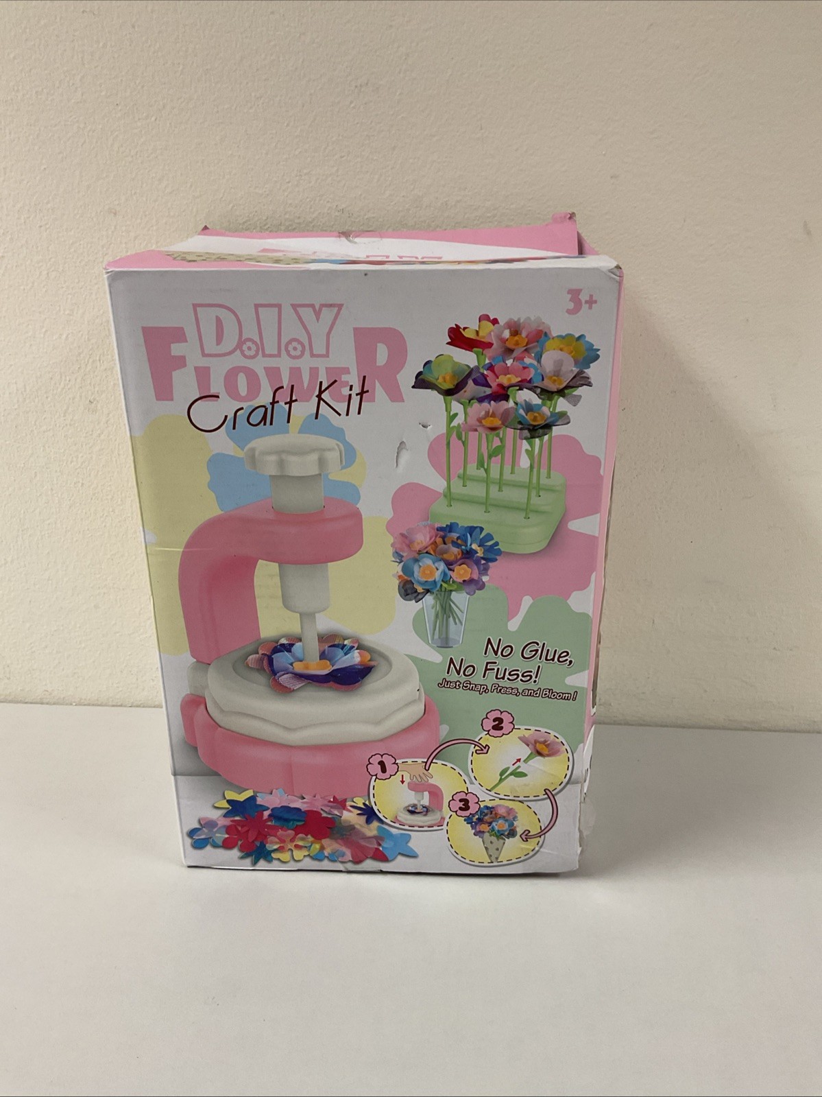 DIY Fabric Flower Bouquet Craft Kit, G40