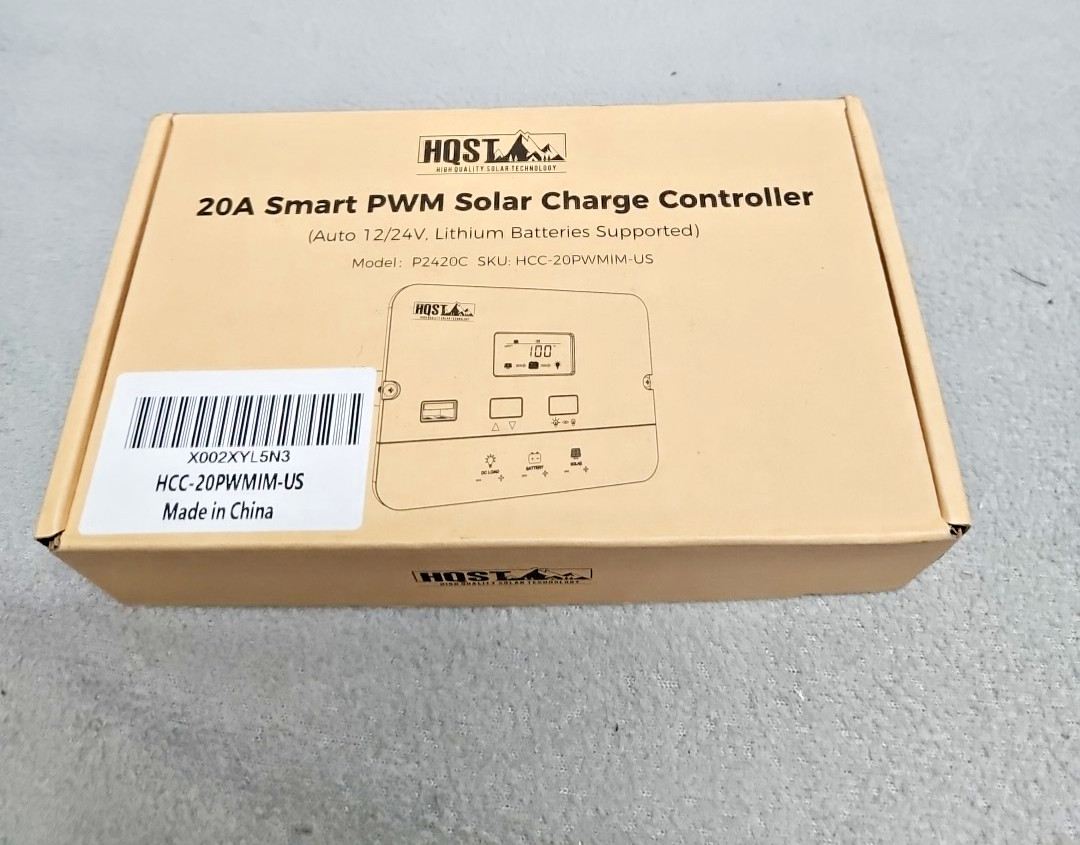 20Ab Smart PWM Solar Charge Controller New (T9)