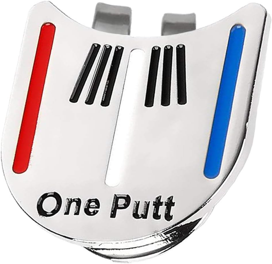 Golf Hat Clip with Magnetic Ball Marker Value Set, Durable Strong Removable Atta