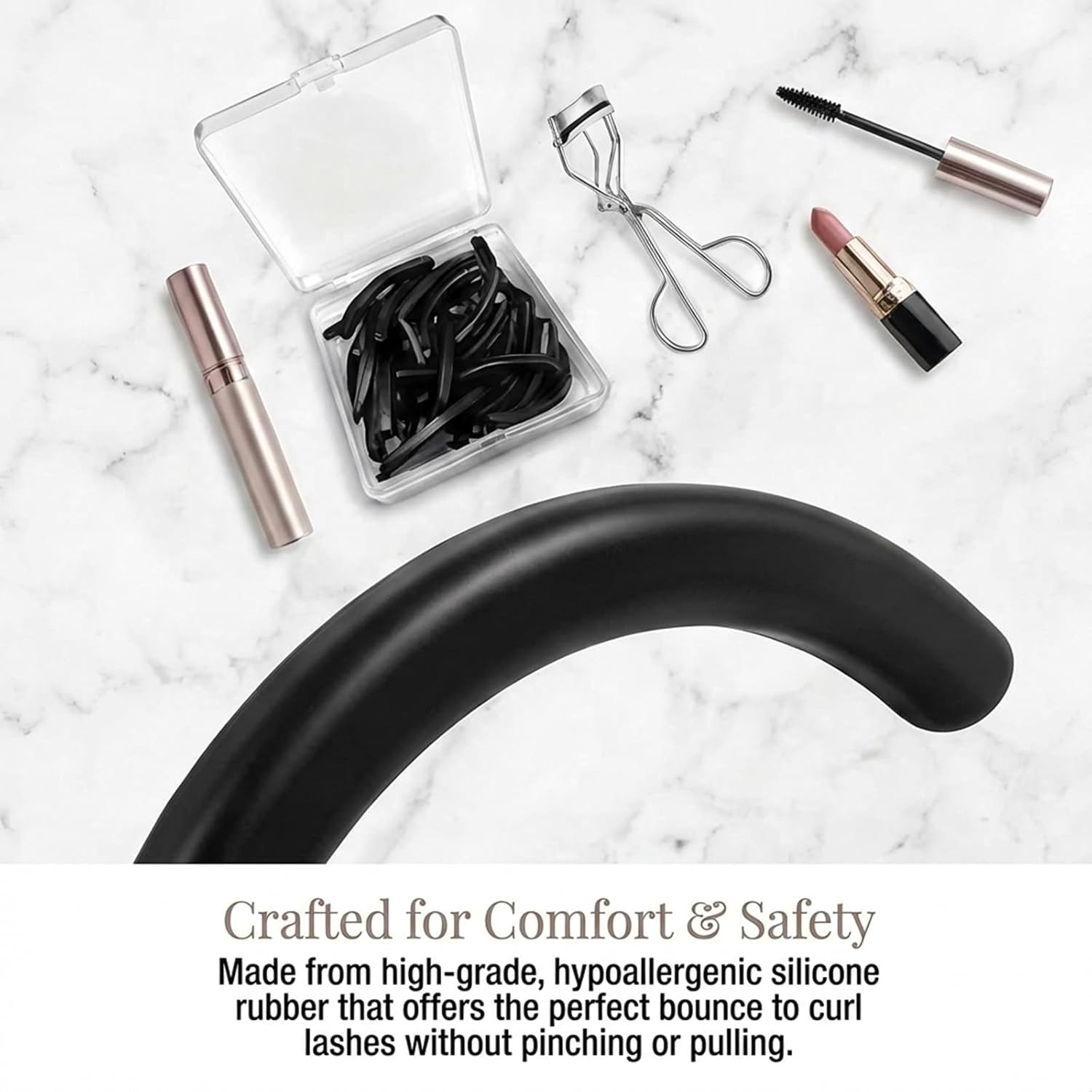 Compatible with Shiseido Eyelash Curler Refill Pads,Silicone Replacement Refills