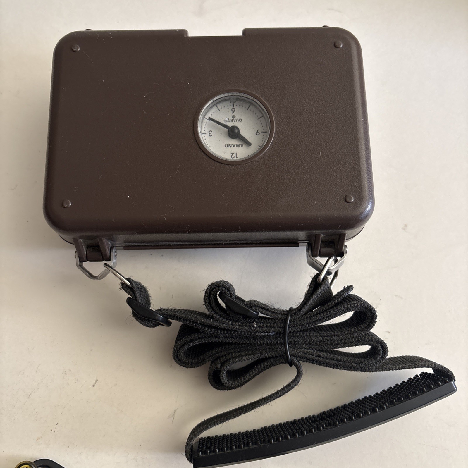 Amano PR-600 Watchman's Time Clock W/Master Keys UNTESTED PREOWNED