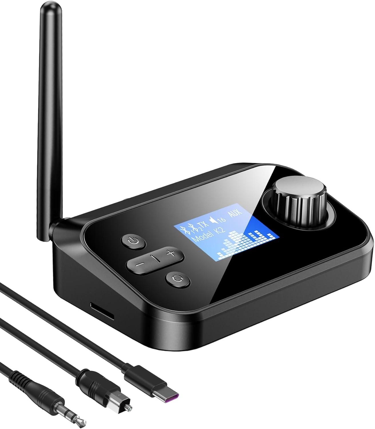 Bluetooth Transmitter for TV Dual Headphones, Bluetooth Adapter for TV LCD Di...