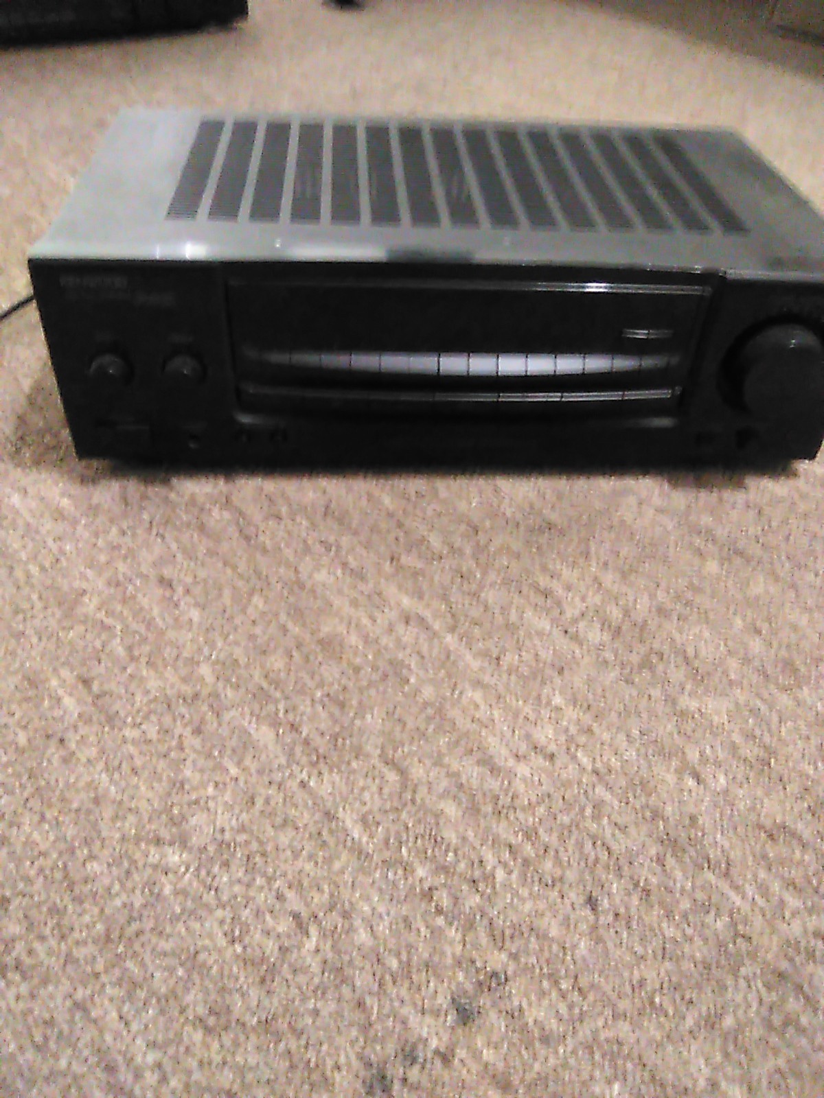 Kenwood AM-FM Stereo Receiver KR-A3080 with Antenna Tested Working Clean