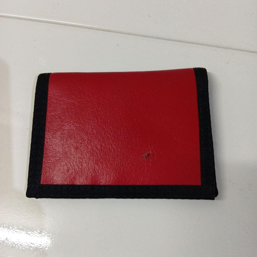 296 Volcom Red Bifold Wallet