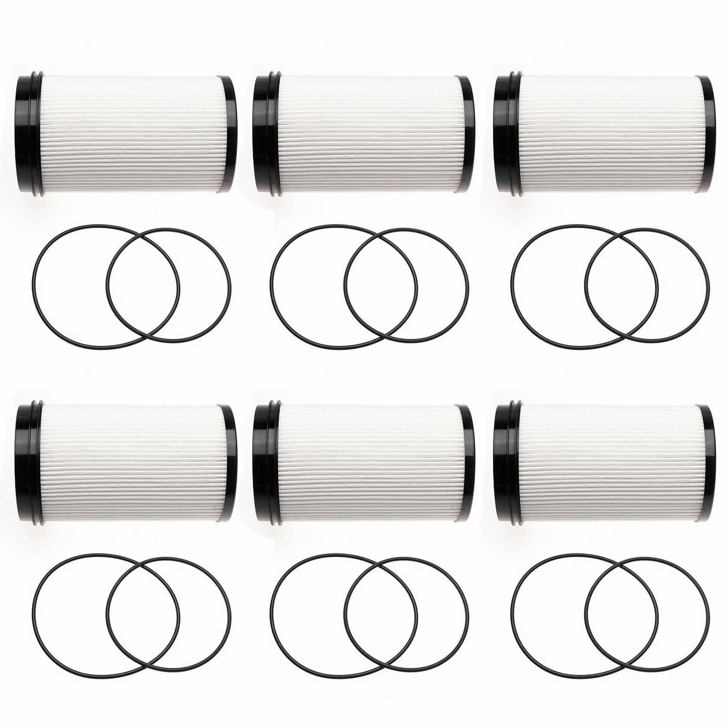 6X R61709 Fuel Filter Water Separator Element For DD-13 DD-15 DD-16 FS20176