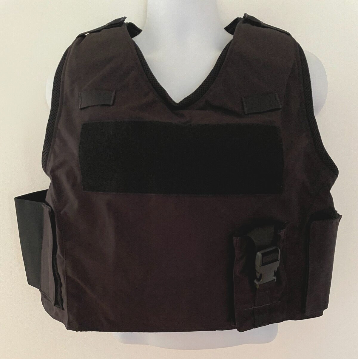 SECOND CHANCE Standard Tactical Clean Armor Carrier Side Open Large SHORT Black
