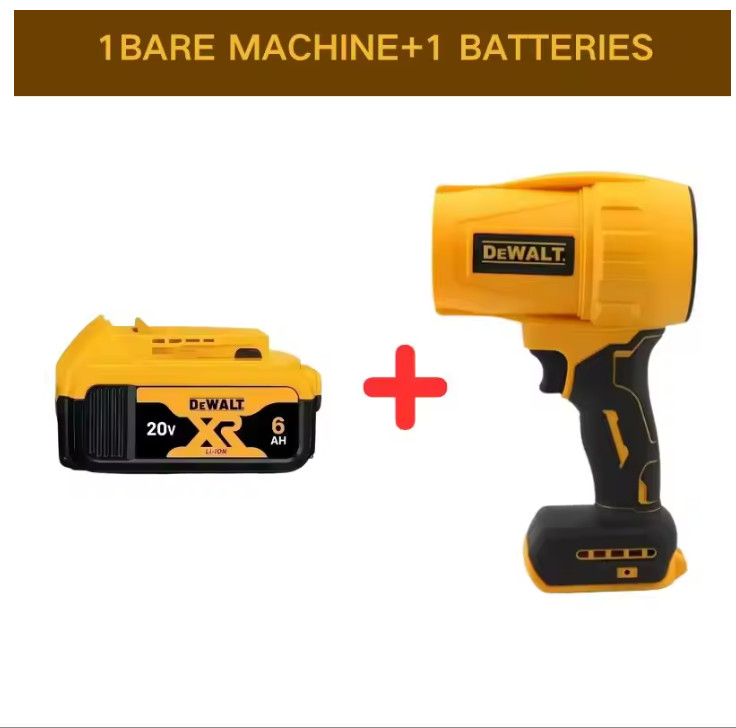 DEWALT Cordless Air Blower Brushless Turbo Fan Violent Fan 800G Thrust