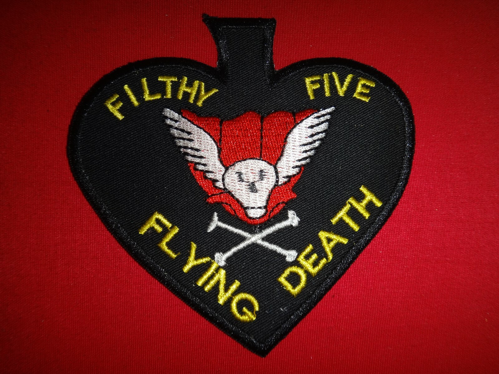 Vietnam War Patch US Navy Attack Squadron HAL-3 Detachment 5 FLYING DEATH