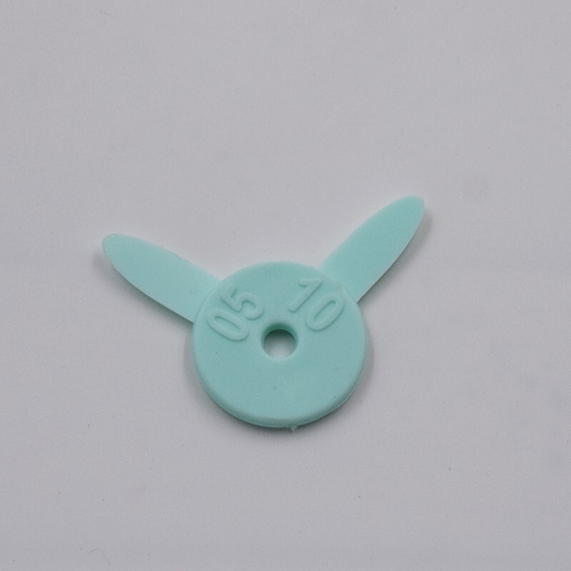 4 Pcs Dental Interproximal Fleximeter Strips Interdental Space Measurement Ruler