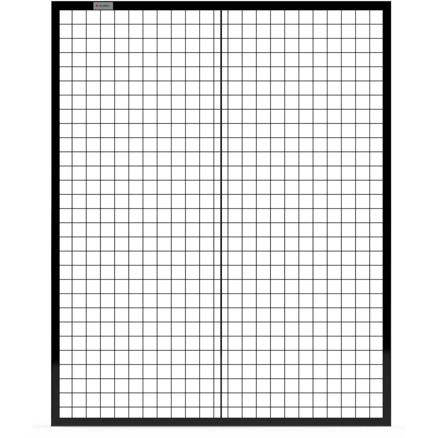 Global Industrial Machine Wire Guard Panel 4'W Black