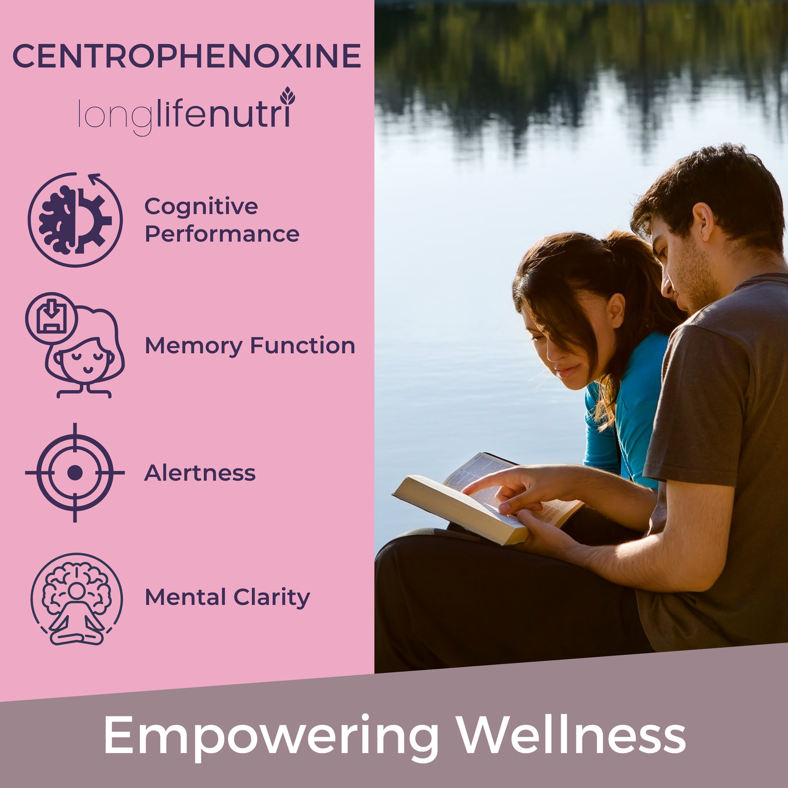 Centrophenoxine 300 mg - 120 Vegetarian Capsules