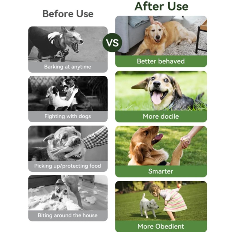 Dog Shock Collar - 4200FT Dog Training Collar with Remote