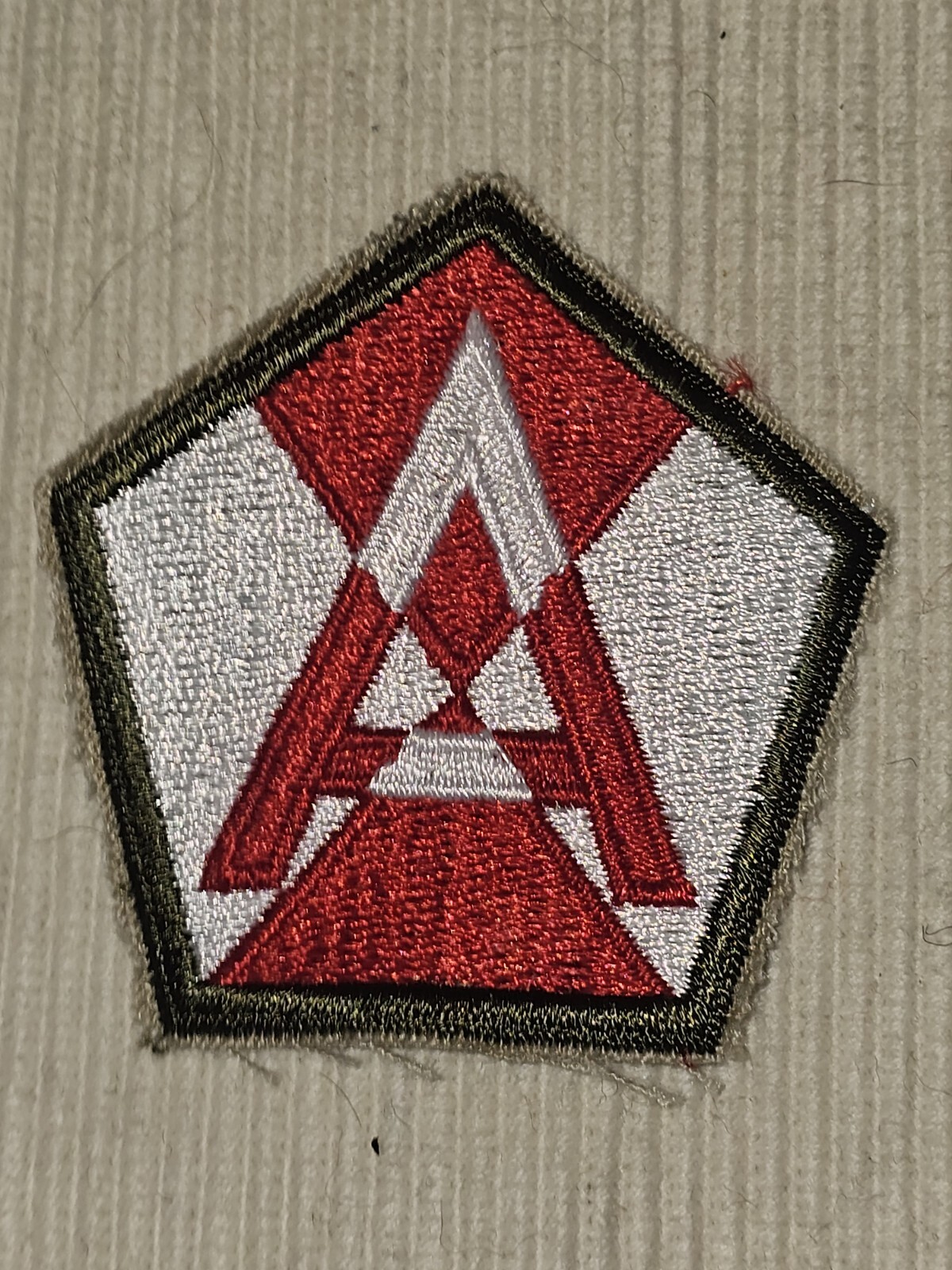 WWII US 15th Army Cut Edge Patch L@@K!!!