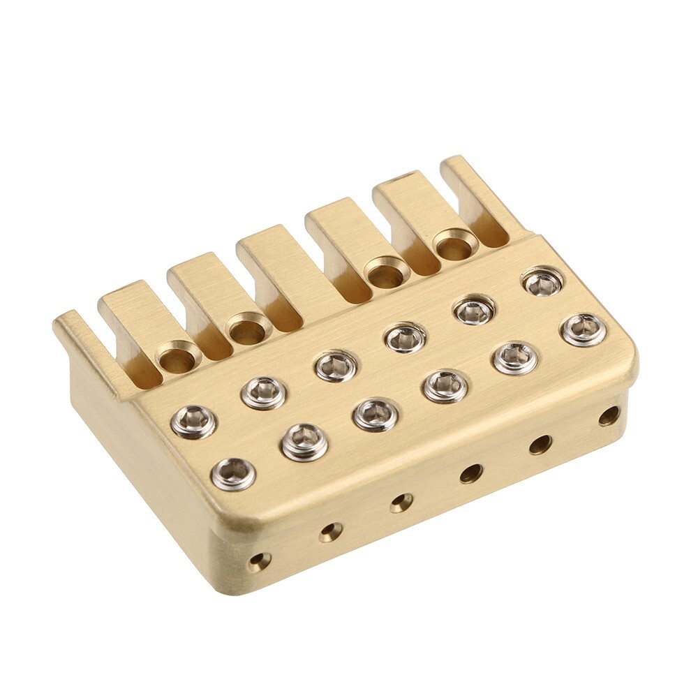 String Lock Guitar Brass Locking Nut for 6 String Headless Guitar