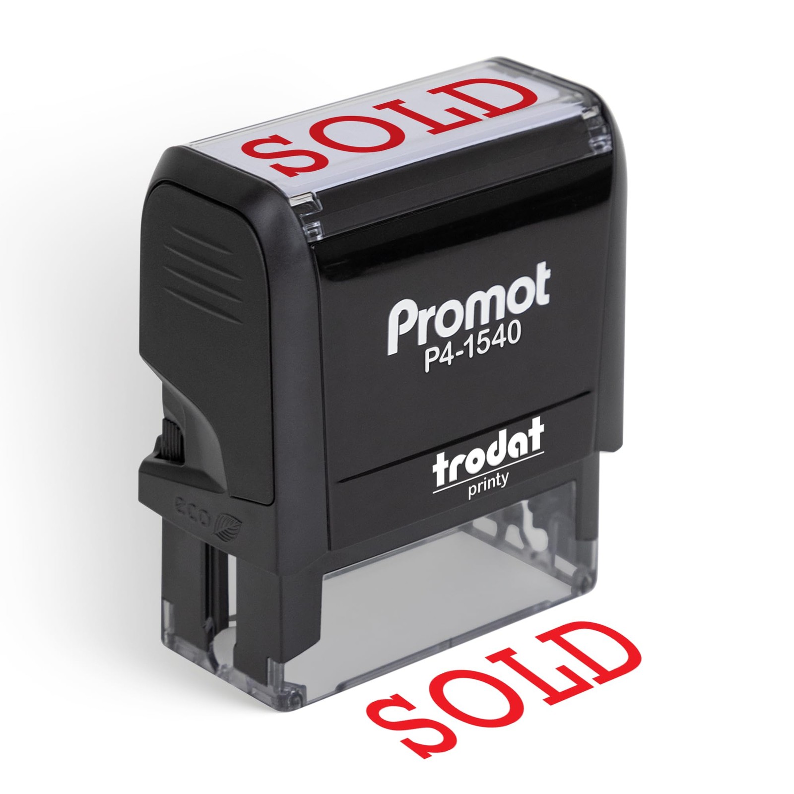 Sold Self Inking Rubber Stamp Office Business Inventory Accounting Sign