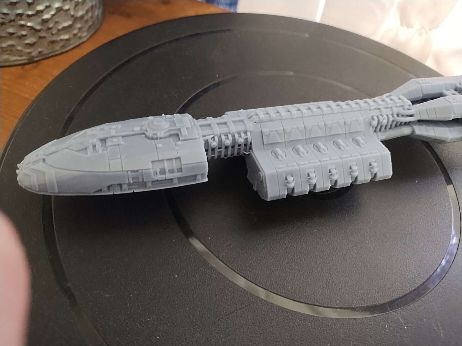 Battlestar Galactica Berzerk-class Support Ship 3D Resin Print 8.75"