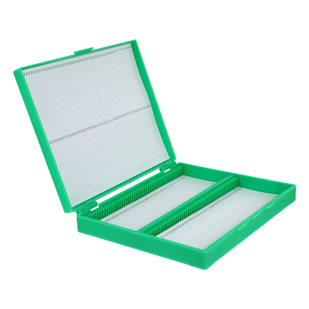 Prepared Microscope Slides Storage Container Plastic Microscope Slide Holder