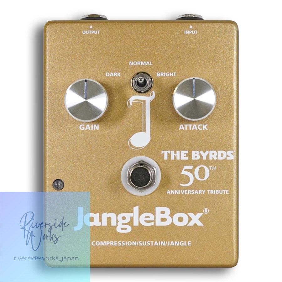 JangleBox Byrds 50th LE Compressor Guitar Effect Pedal Used