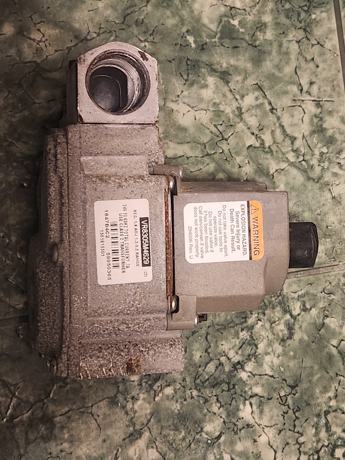 Hayward FDXLGSV0001 Honeywell OEM Gas Valve for Hayward H-Series Heater