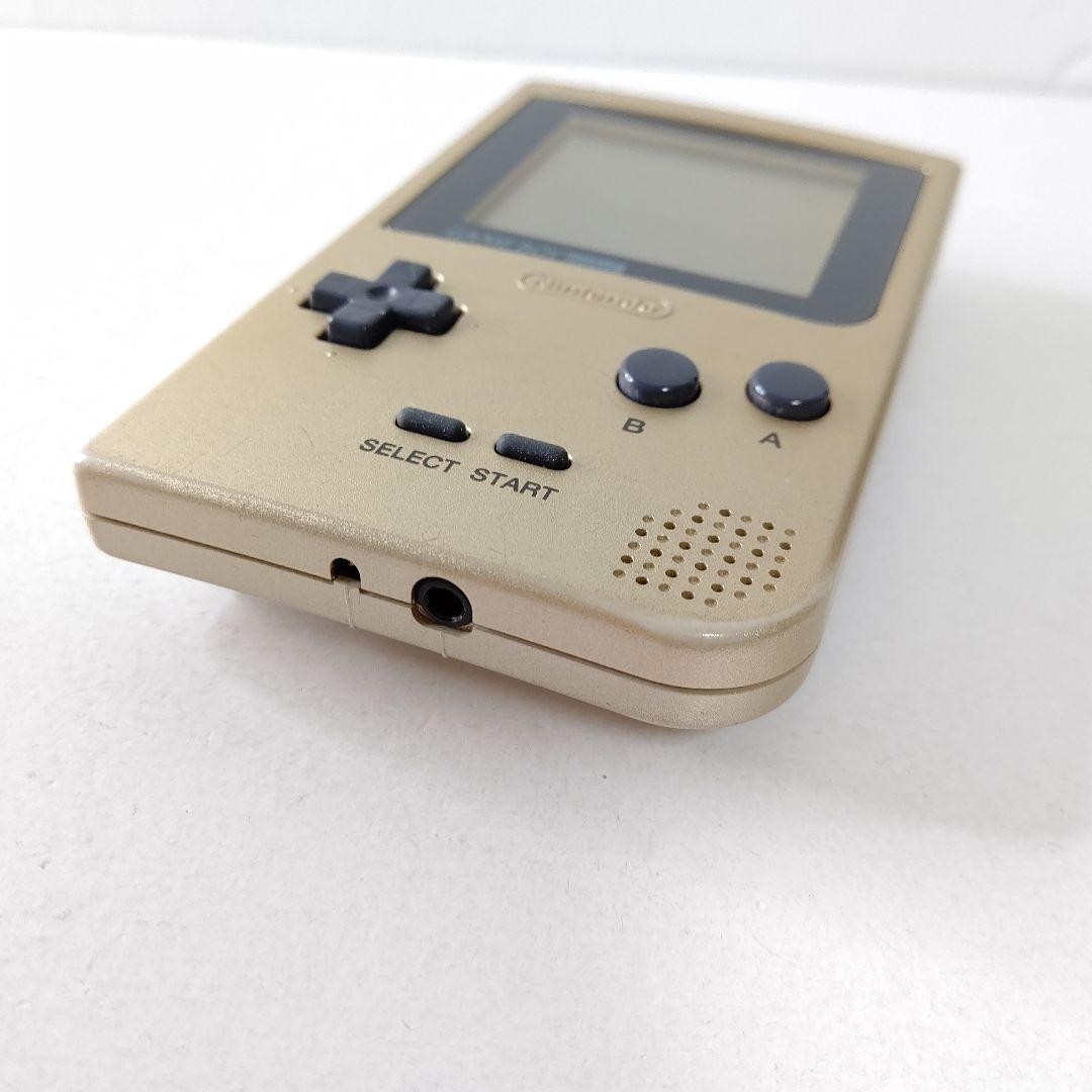 Nintendo Game Boy Pocket Gold Handheld Console Original Authentic Vintage