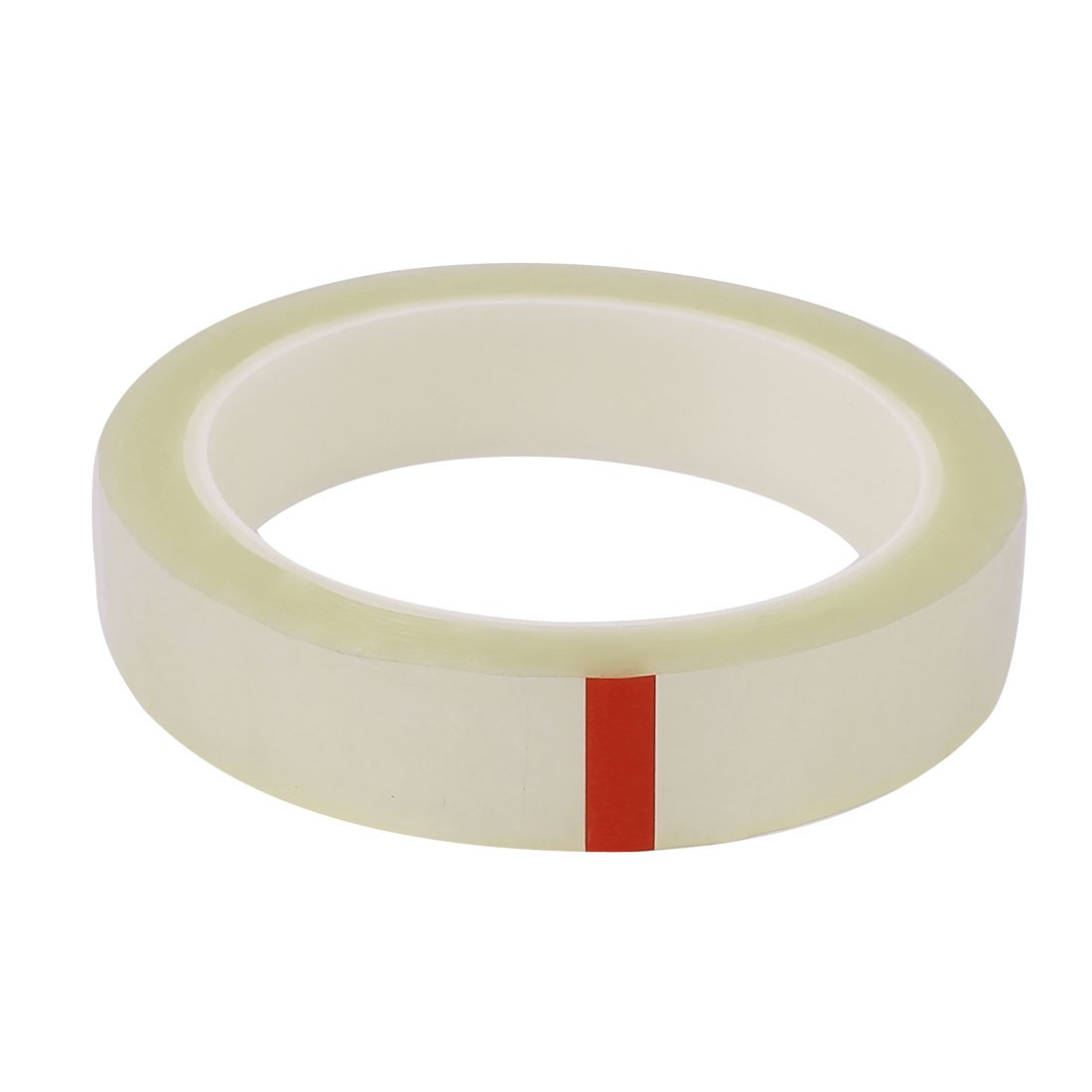 2 Pcs 20mm Single Sided Strong Self Adhesive Tape 50M Length Clear