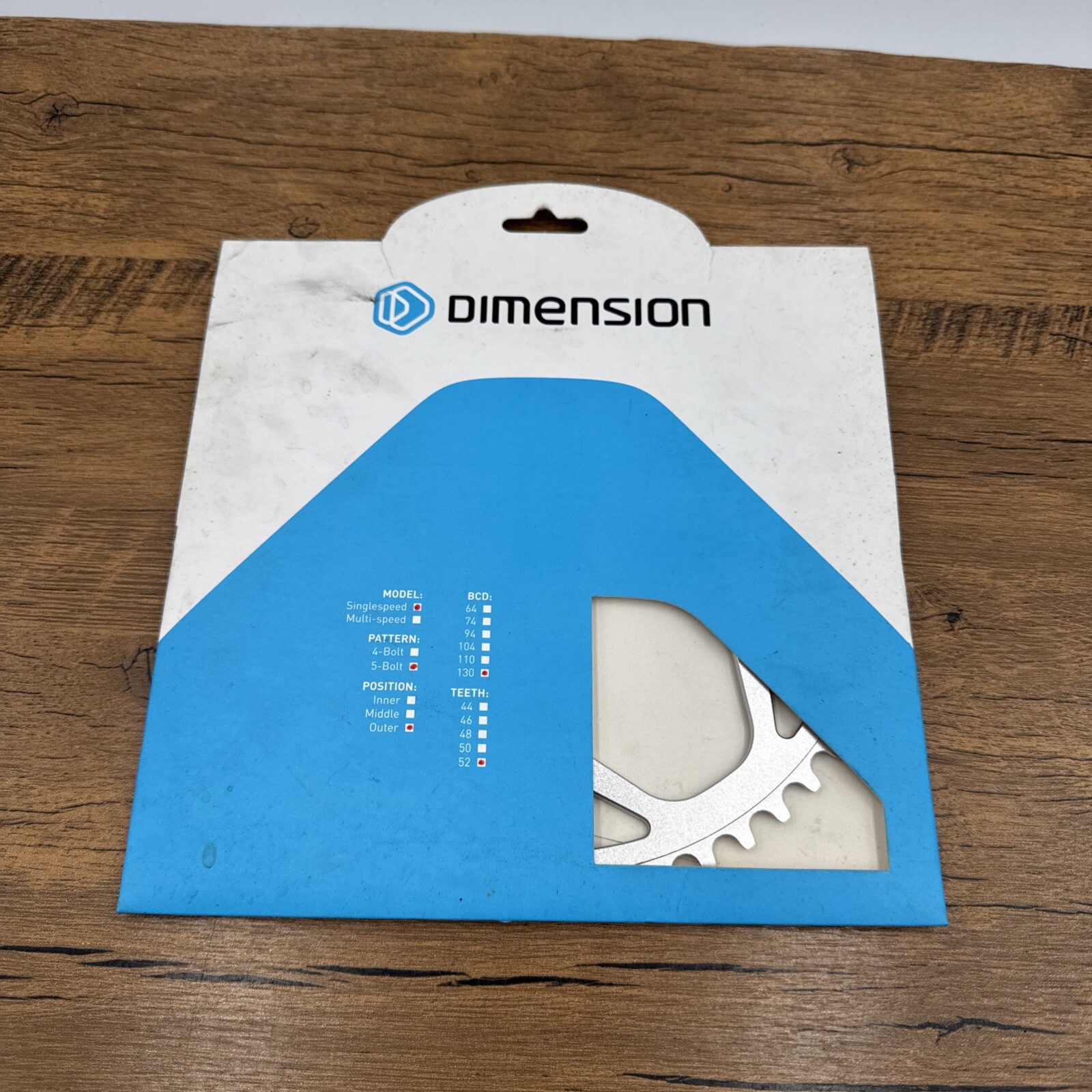 Dimension 52 Tooth 130 BCD Chainring CR1950