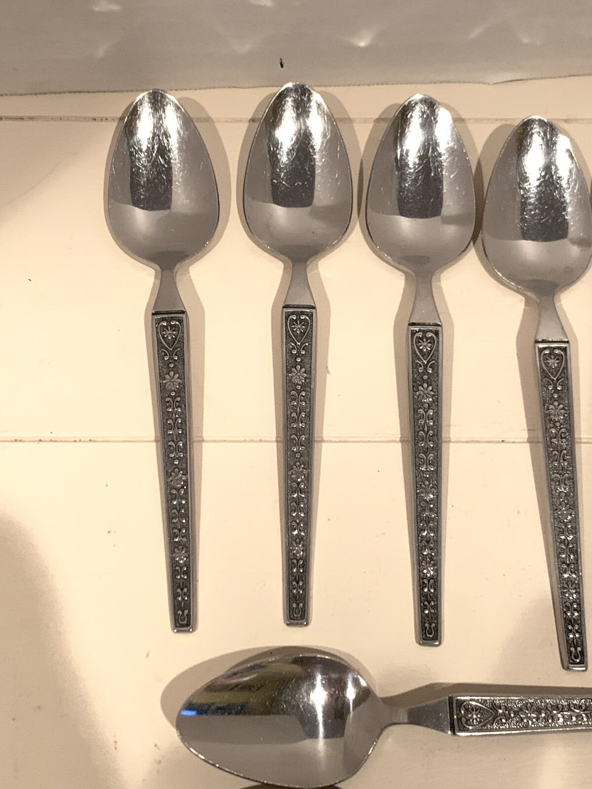 Riviera Flatware Cordova Teaspoons 10 Piece Stainless Steel Japan United Silver