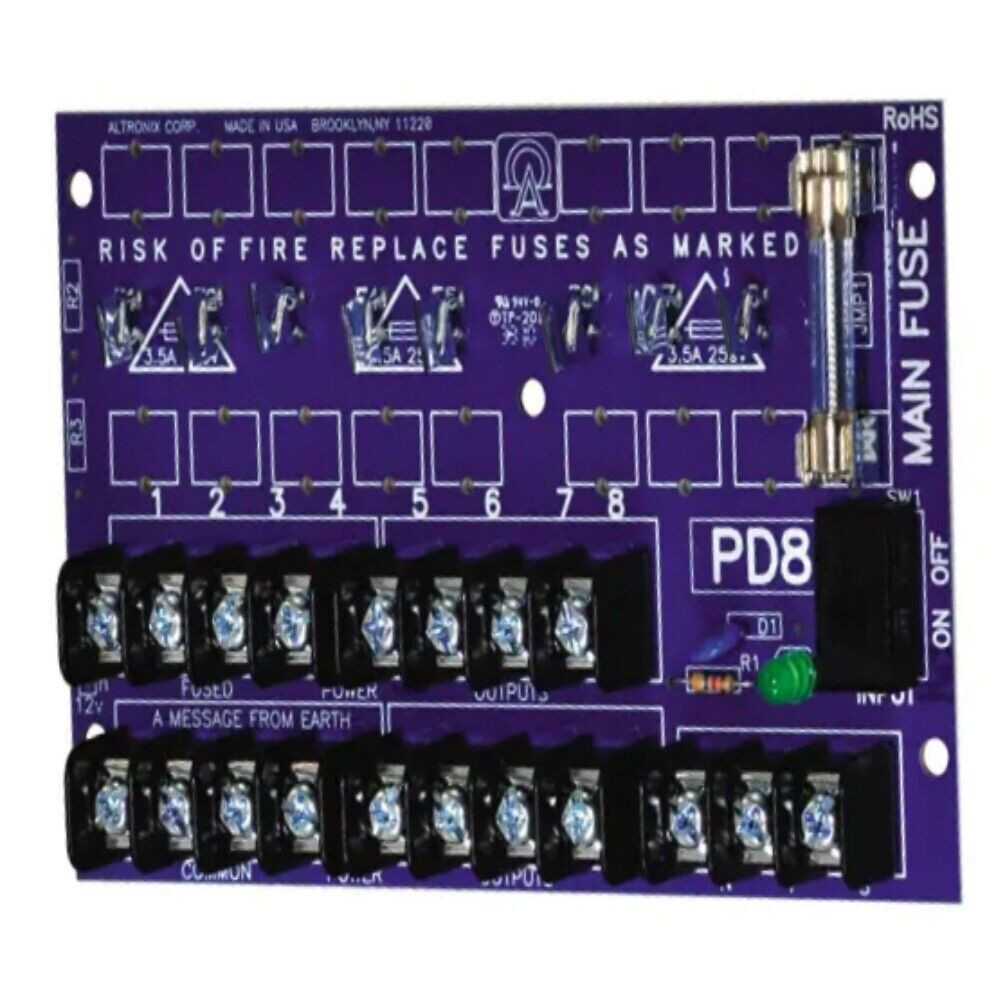 BRAND NEW IN BOX  ALTRONIX PD8CB Power Distribution Module
