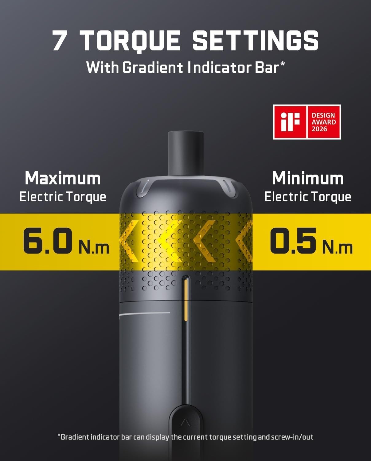 Fanttik S2 Pro Electric Screwdriver, Cordless Screwdriver Set, 7 Torque Settings
