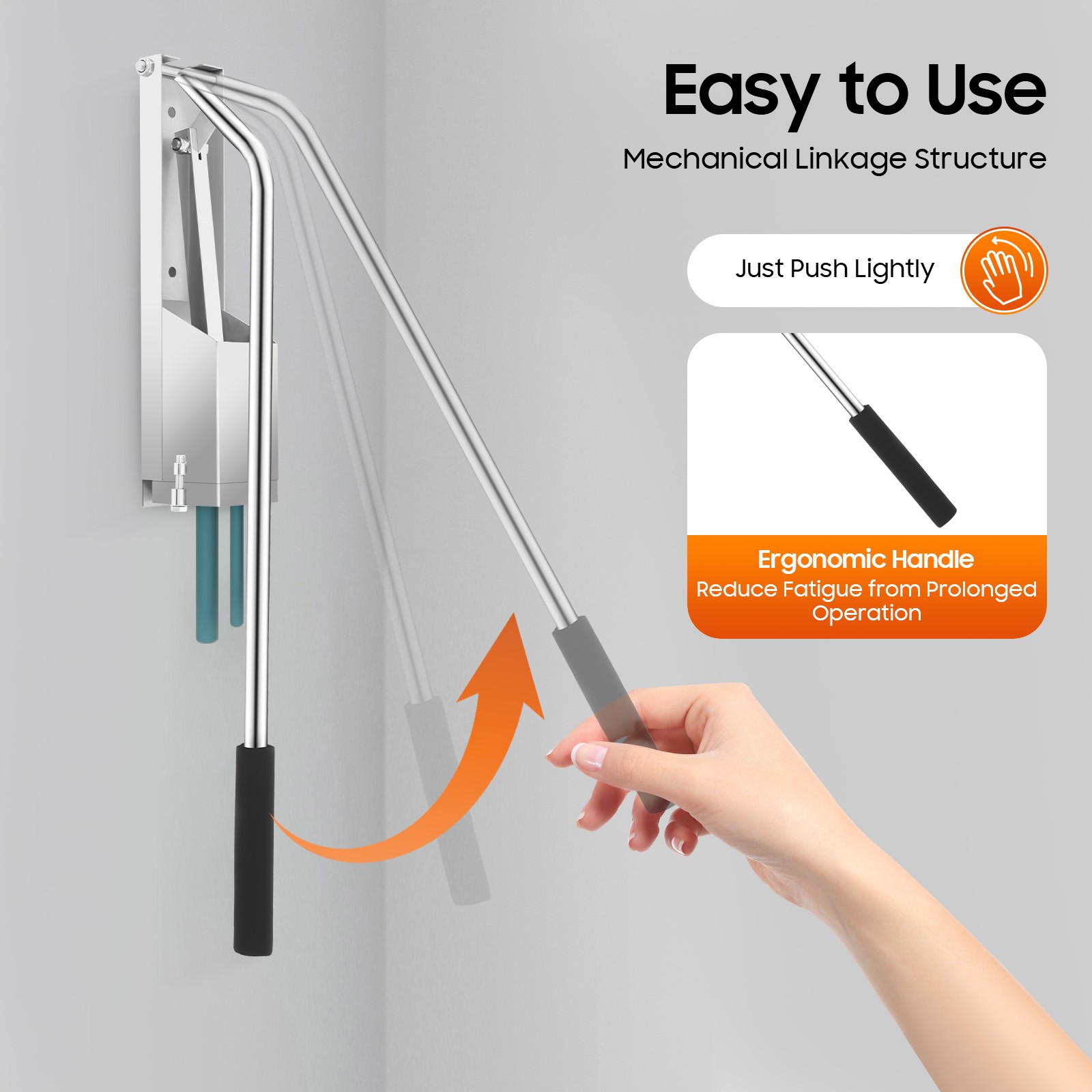 NEW Clay Extruder For Pottery& Ceramics Stainless Steel Tool Wall-Mounted USA