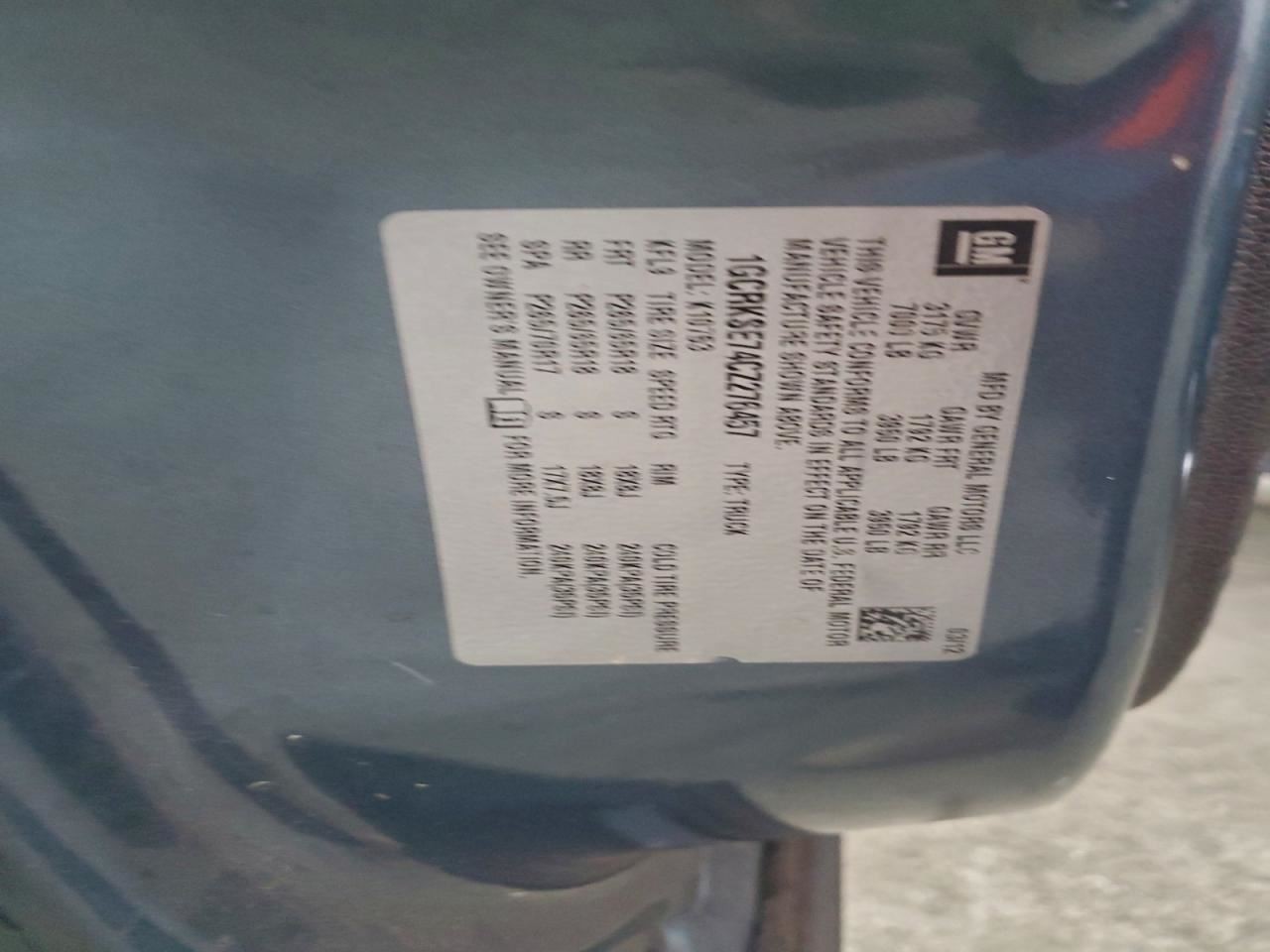 SILVRDO15 2012 Glove Box 4946221