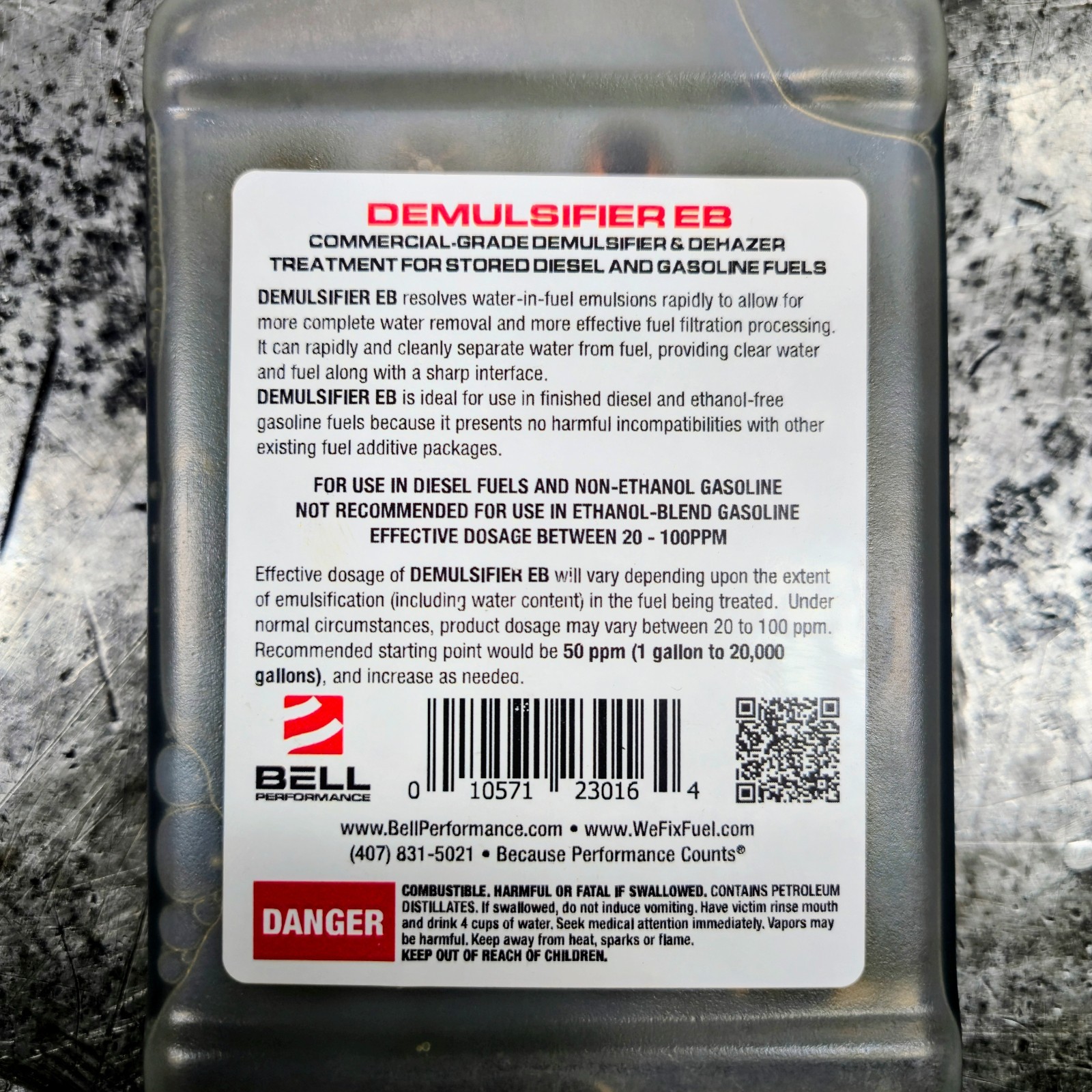 Bell Performance Fuel Demulsifier - 16 oz