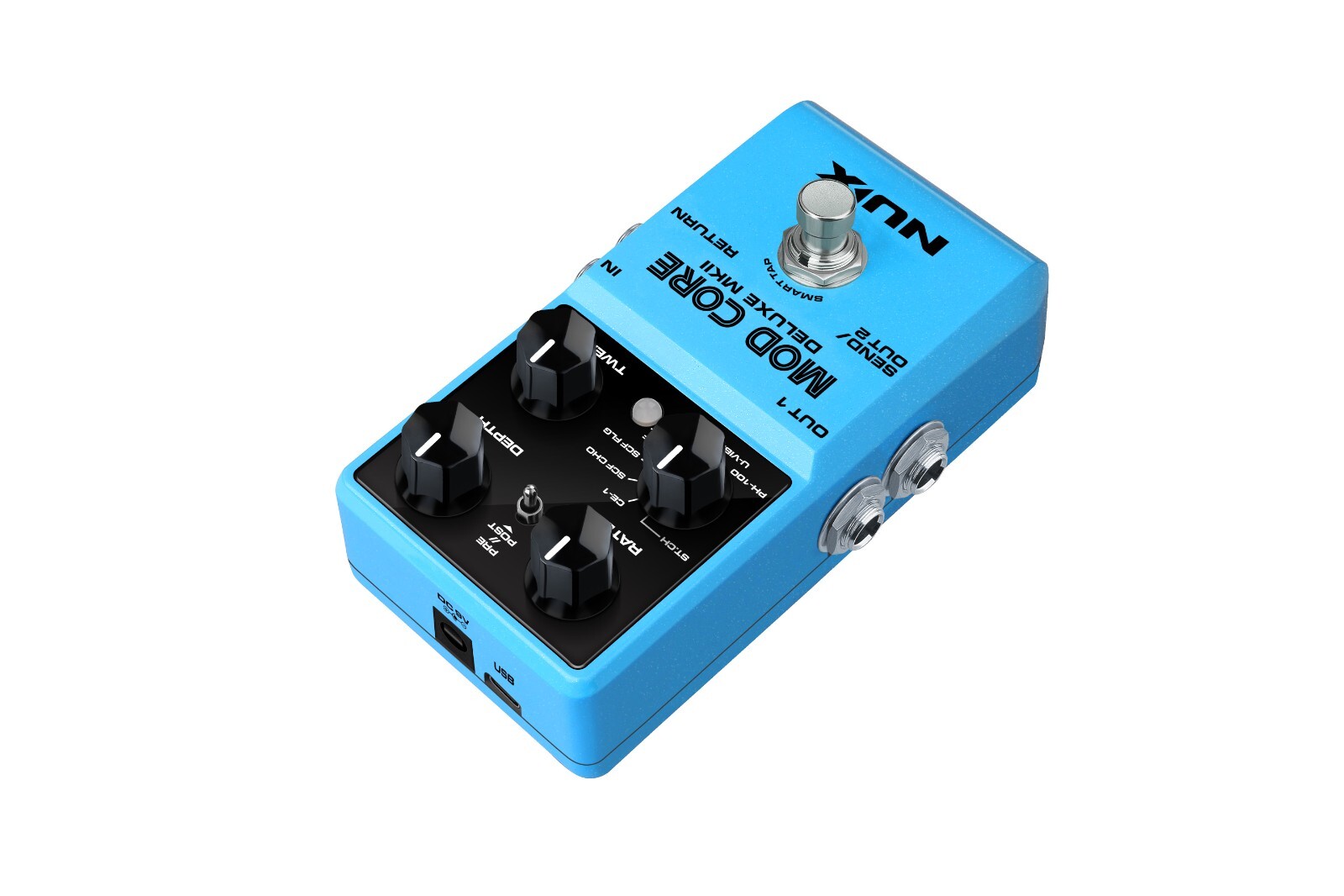New NUX Mod Core Deluxe MKII Modulation Guitar Effects Pedal