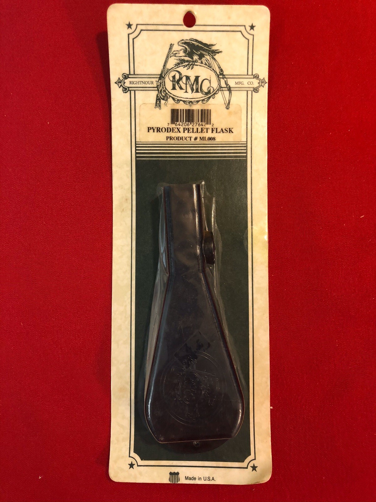 RMC Rightenour Mfg Co Pyrodex Pellet Flask for .50 cal 50gr pellets ML008 New